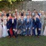 Girls and Lads outside